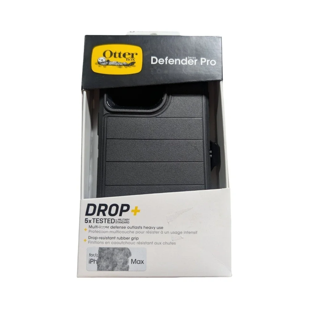 T1-N OtterBox Defender Pro Case For Apple‎ iPhone 15 Pro Max - Black